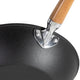 Joyce Chen - Professional Series 11.5" Cast Iron Stir Fry Pan with Maple Handle - J23-0003