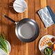 Joyce Chen - Professional Series 12" Carbon Steel Stir Fry Pan With Phenolic Handle - J22-0050