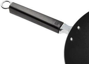 Joyce Chen - Professional Series 14" Carbon Steel Excalibur Nonstick Flat Bottom Wok With Phenolic Handles - J22-0040