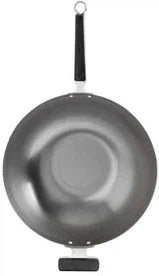 Joyce Chen - Professional Series 14" Carbon Steel Flat Bottom Wok With Phenolic Handles - J22-0060