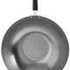 Joyce Chen - Professional Series 14" Carbon Steel Flat Bottom Wok With Phenolic Handles - J22-0060