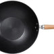 Joyce Chen - Professional Series 14" Cast Iron Flat Bottom Wok With Maple Handle - J23-0001