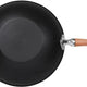 Joyce Chen - Professional Series 14" Cast Iron Flat Bottom Wok With Maple Handle - J23-0001