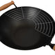 Joyce Chen - Professional Series 14" Excalibur Nonstick Flat Bottom Wok Set With Lid and Maple Handles - J22-9938