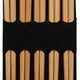 Joyce Chen - Reusable Burnished Bamboo Chopsticks, Set of 5 Pair - J30-0041