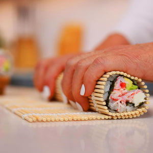 Joyce Chen - Sushi Making Kit with Sushi Roller, Set of 2-Piece - J33-0022