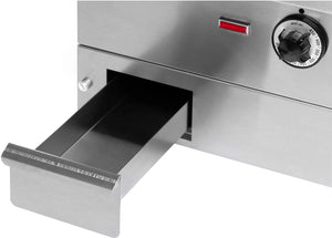 Julien - 36" Rosko Gas Countertop Griddle, 60000 BTU, Chrome Plated - RO-GCG-36-CP