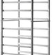 Julien - Rosko 16'' 12 Pan Rack, 5" Spacing, Aluminum - RO-RACK-1216-ALU