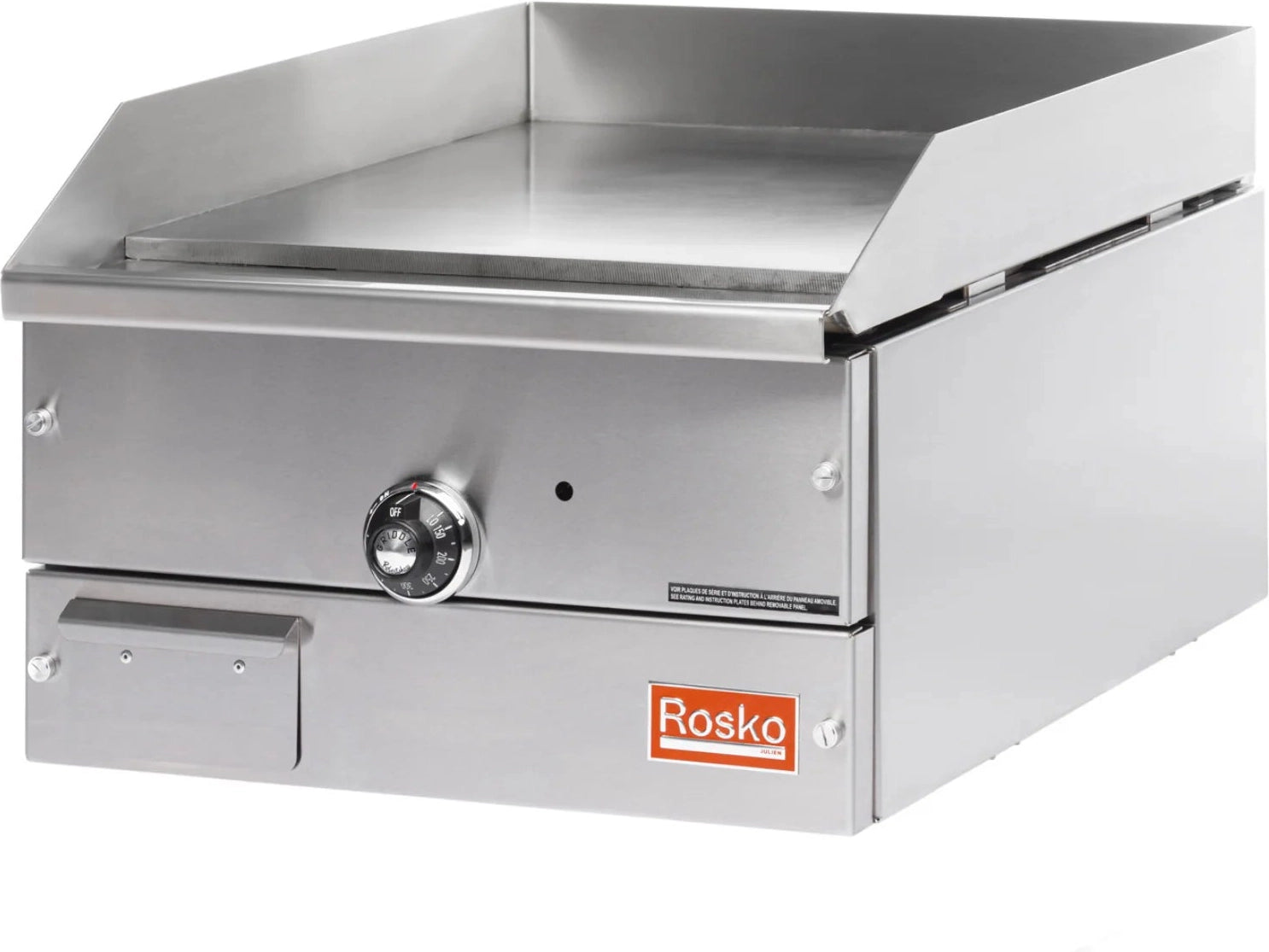 Julien - Rosko 18" Gas Countertop Griddle, 20,000 BTU - RO-GCG-18