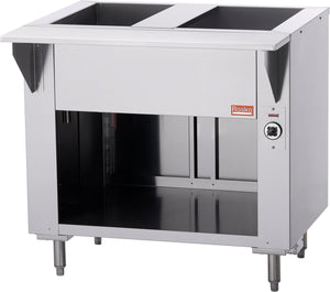 Julien - Rosko 36" Electric Floor Steam Table, 2500 W, 208 V - RO-STFE-36-1