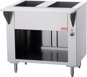 Julien - Rosko 36" Electric Floor Steam Table, 2500 W, 240 V - RO-STFE-36-2