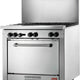 Julien - Rosko 36" Gas Floor Range, 128000 BTU - RO-RFG-36