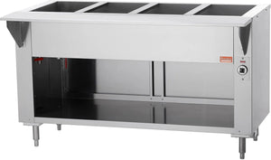 Julien - Rosko 60" Electric Floor Steam Table, 3000 W, 208 V - RO-STFE-60-1