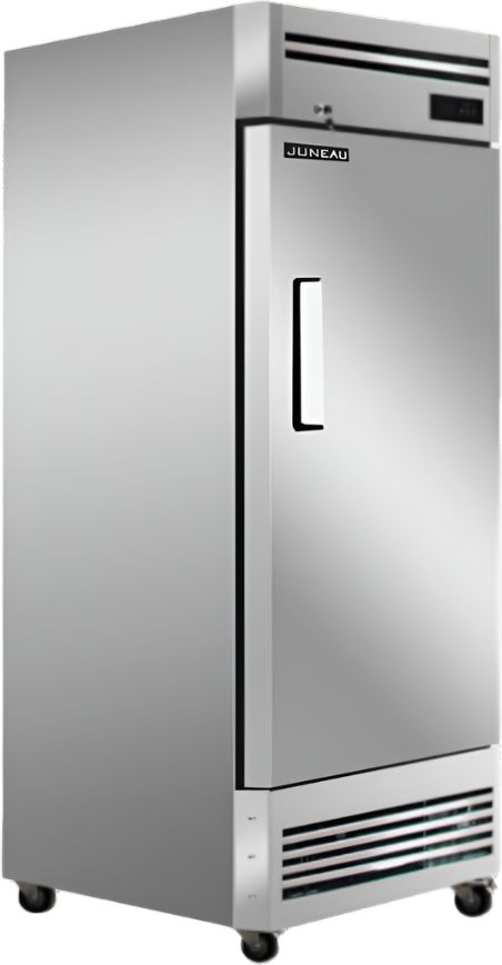 Juneau - 27" Stainless Steel Single Door Reach-In Freezer - 58001