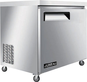 Juneau - 28″ Stainless Steel Undercounter Single Door Freezer - 58011