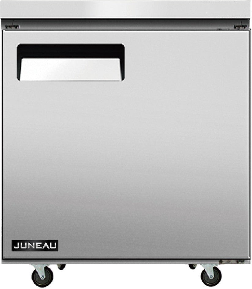 Juneau - 28″ Stainless Steel Undercounter Single Door Freezer - 58011