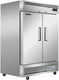 Juneau - 54″ Reach-in Freezer 2-Door Stainless Steel 39 Cu. Ft. Capacity - 58003