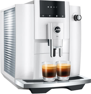 Jura - E4 Automatic Coffee Machine Piano White - 15560