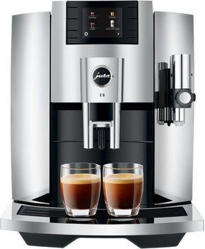 Jura - E8 Automatic Coffee Machine Chrome - 15646