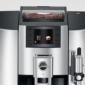 Jura - E8 Automatic Coffee Machine Chrome - 15646