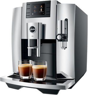 Jura - E8 Automatic Coffee Machine Chrome - 15646