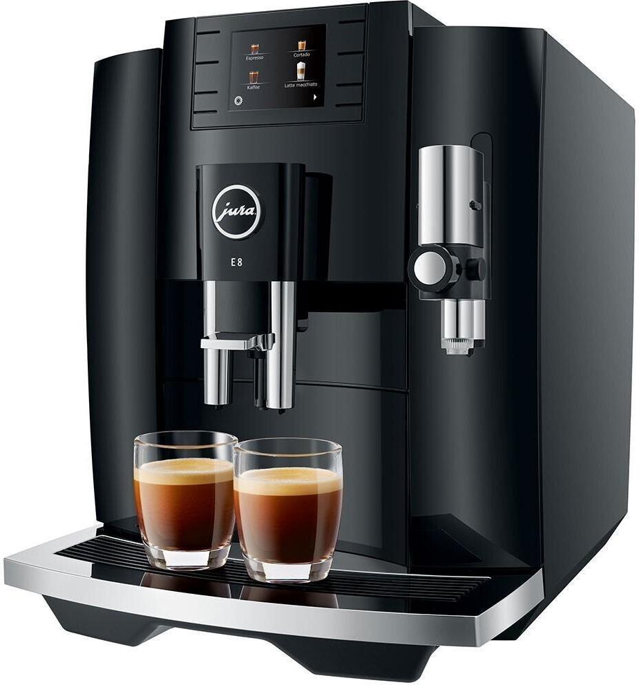 Jura - E8 Automatic Coffee Machine Piano Black - 15648