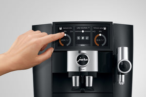 Jura - Impressa J8 Twin Automatic Coffee Machine Diamond Black - 15658