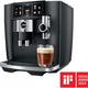 Jura - Impressa J8 Twin Automatic Coffee Machine Diamond Black - 15658