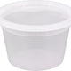 Kari-Out - 16 Oz Deli Container with Lid Combo, Pack of 240 - TD40016