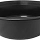 Kari-Out - 32 Oz Deep Round Black Plastic Containers with Lid Combo, Pack of 150 - MT0750B