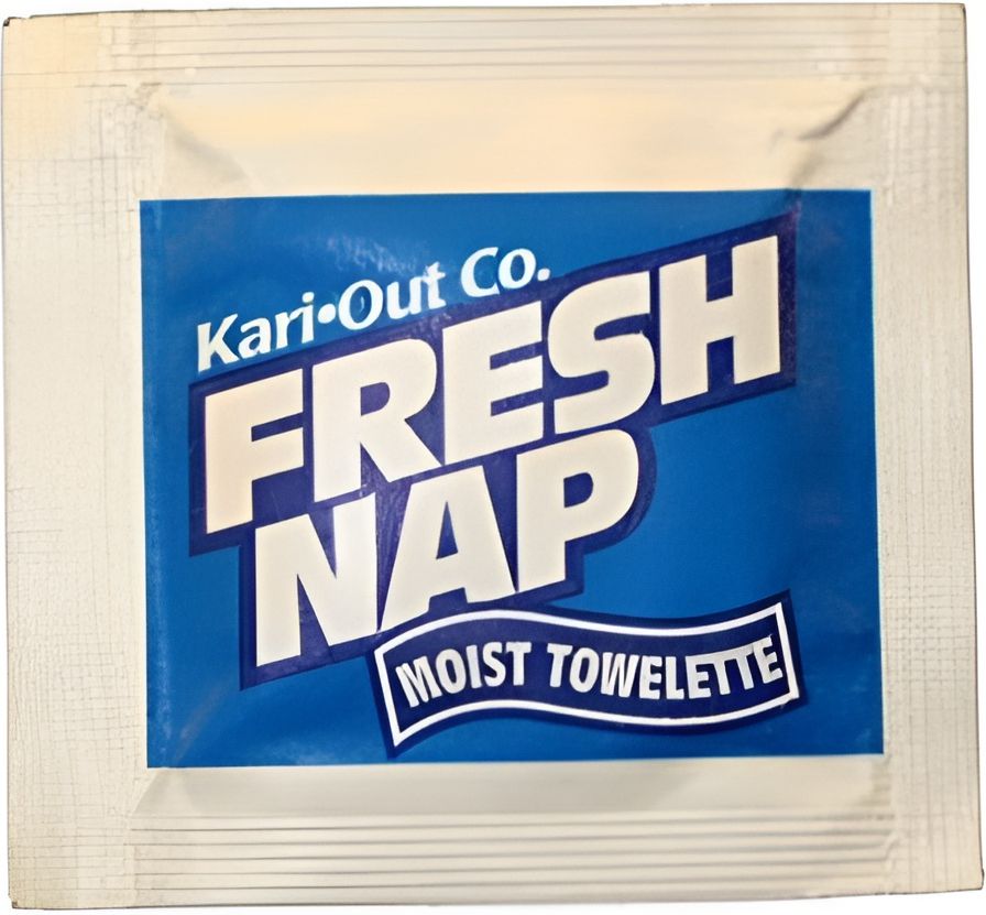 Kari-Out - 4.5" x 6.25" Fresh Naps Moist Toweletts, Pack of 1000 - 6700305