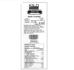 Kilotech - 64 mm x 145 mm Labels For LPII & CL5000 Continuous /Continue - K862037