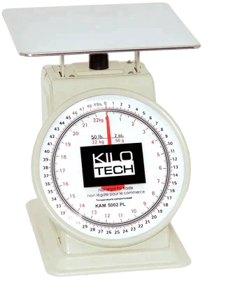 Kilotech - KAM 512SPL, 5 lb x 1/2 Oz Dial Scale - K852287