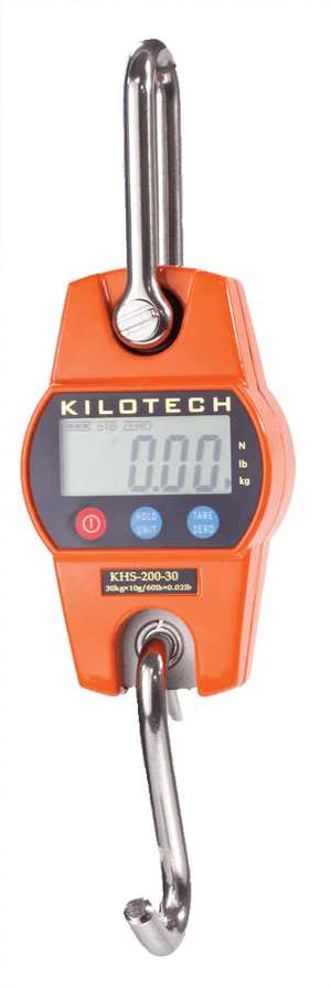 Kilotech - KHS 200, 600 lb x 0.2 lb Mini Crane Scale - K854503