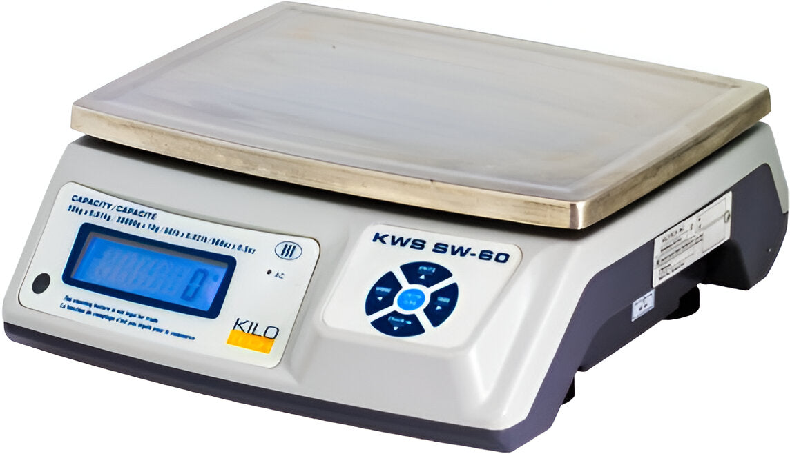 Kilotech - KWS-SW 30, 30 lb x 0.01 lb Electronic Digital Weighing Scale - K851176