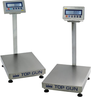 Kilotech - TOP GUN KPL MS 12" x 12", 15 Kg Bench & Platform Scale With KIN 2000 WR Indicator (ASSEMBLED - Certified) - K880521