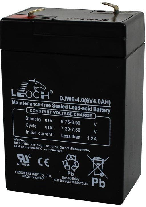 Kilotech - Universal Replacement Battery For KPS 60/150 Cyclone/ Abacus / KCS / KIN 1000-2000 / KWS / KWD 1000 / KWD 500 / KPC 2000 / KWS 152 / KRS Series Scales - K861255