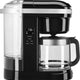 KitchenAid - 12 Cup Drip Coffee Maker with Spiral Showerhead Onyx Black - KCM1208OB