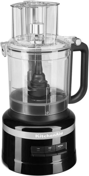 KitchenAid - 13-Cup Food Processor with Dicing Kit Black Matte