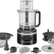 KitchenAid - 13-Cup Food Processor with Dicing Kit Black Matte