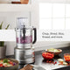 KitchenAid - 13-Cup Food Processor with Dicing Kit Contour Silver - KFP1319CU