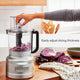 KitchenAid - 13-Cup Food Processor with Dicing Kit Contour Silver - KFP1319CU