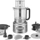 KitchenAid - 13-Cup Food Processor with Dicing Kit Contour Silver - KFP1319CU