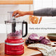 KitchenAid - 13-Cup Food Processor with Dicing Kit Empire Red - KFP1319ER