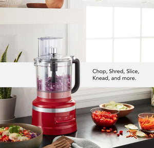 KitchenAid - 13-Cup Food Processor with Dicing Kit Empire Red - KFP1319ER