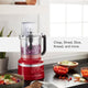 KitchenAid - 13-Cup Food Processor with Dicing Kit Empire Red - KFP1319ER