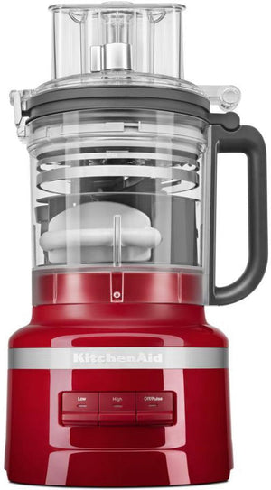 KitchenAid - 13-Cup Food Processor with Dicing Kit Empire Red - KFP1319ER