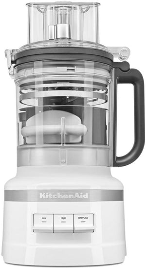 KitchenAid - 13-Cup Food Processor with Dicing Kit White - KFP1319WH