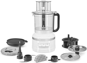 KitchenAid - 13-Cup Food Processor with Dicing Kit White - KFP1319WH