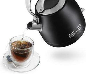 KitchenAid - 1.25 L Black Matte Steel Electric Kettle - KEK1222BM